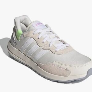 adidas Retrorun Sneaker Womens 10 Beige Pink Yellow Chalk